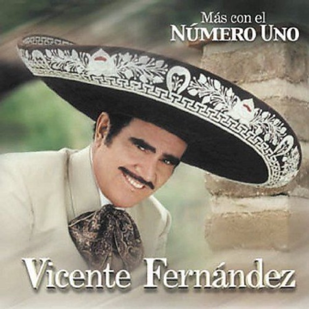 Mas Con el Numero Uno by Vicente Fernández (CD, Jul-2001, Sony Music...
